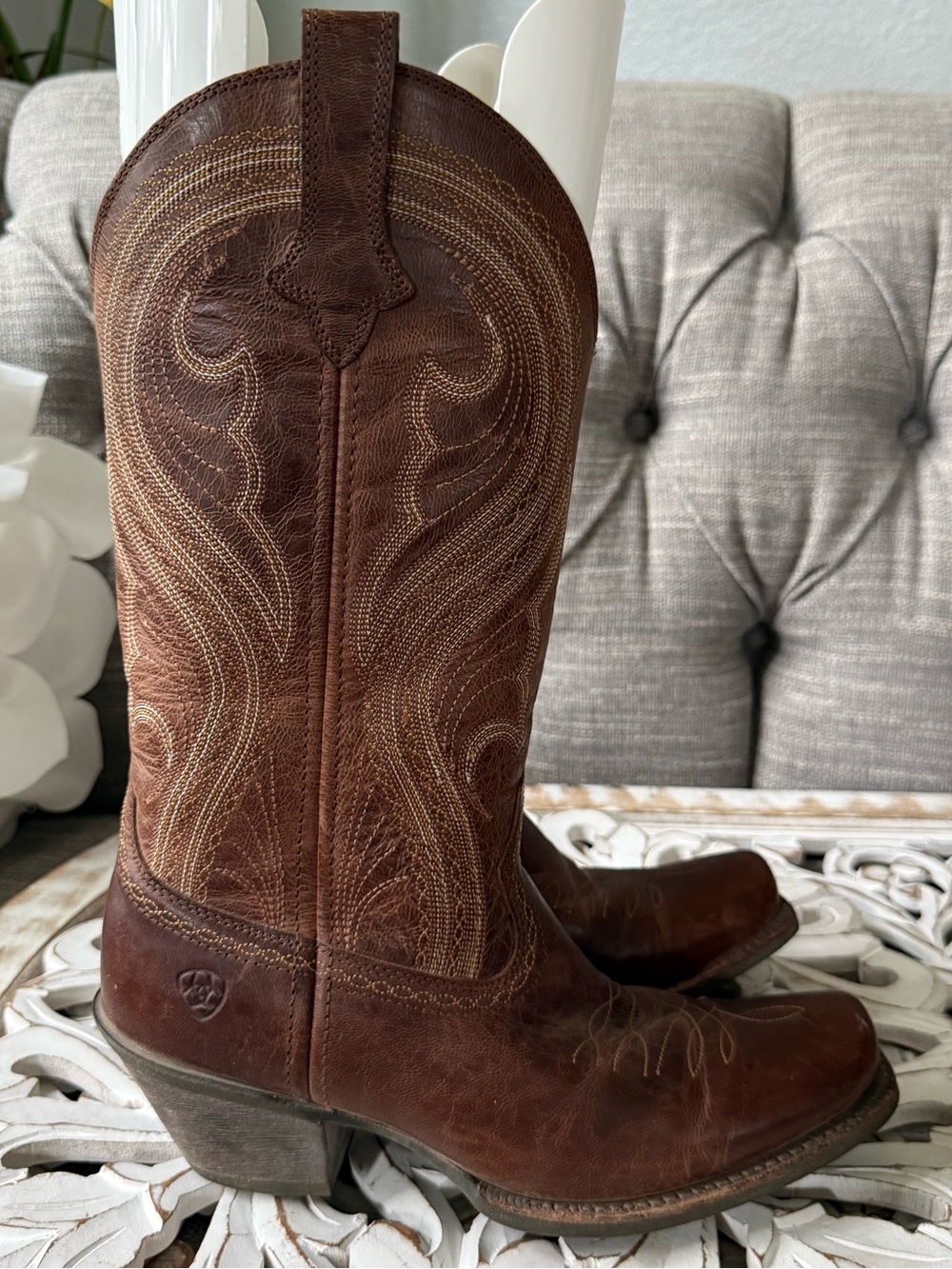 Ariat Western Cowboy Boots Women’s 7